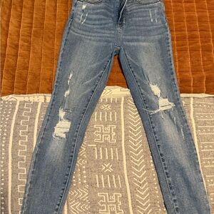 Women's Judy  Blue Distressed Jeans